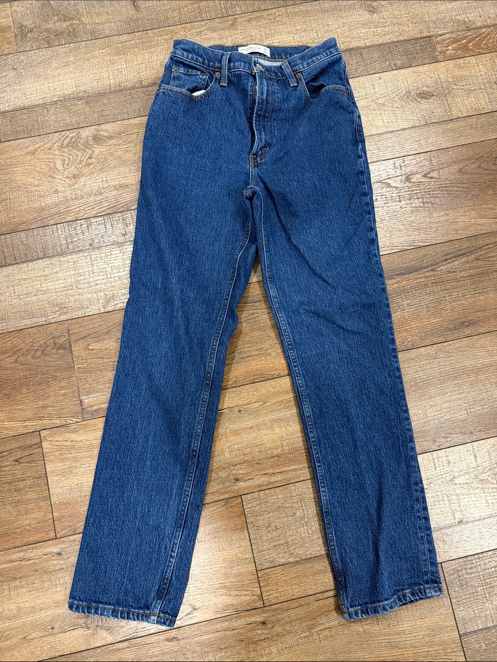 Abercrombie & Fitch 90s Straight Ultra High Rise